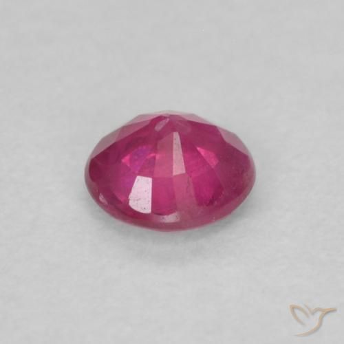 Rubis Rouge Rosâtre naturelle Tour, 0.29 ct, VS
