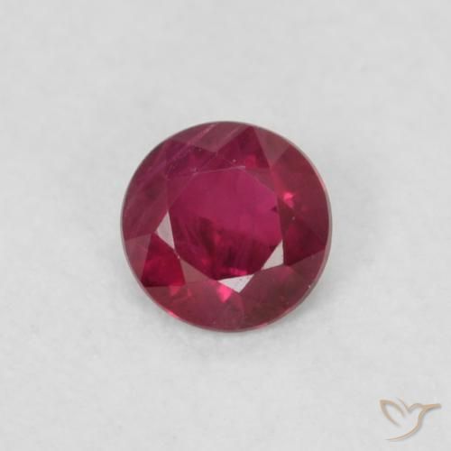 0.16ct Naturel Vin rouge profond Rubis, Tour, VS