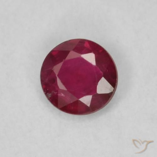 0.16ct Naturel Vin rouge profond Rubis, Tour, VS