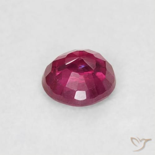 Rubis Rouge Rosâtre naturelle Tour, 0.20 ct, SI