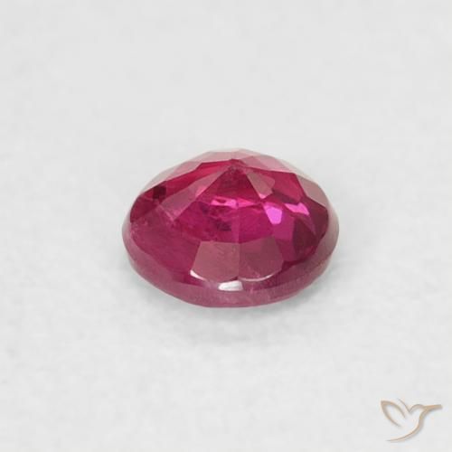 Rubis Rouge Rosâtre naturelle Tour, 0.18 ct, VS-SI