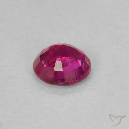 Rubis Rose rougeâtre naturelle Tour, 0.21 ct, VS