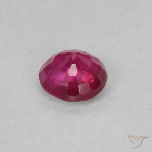 Rubis Rouge léger naturelle Tour, 0.21 ct, VS
