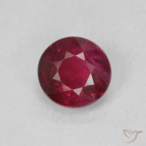 0.31ct Naturel Rouge moyen Rubis, Tour, SI