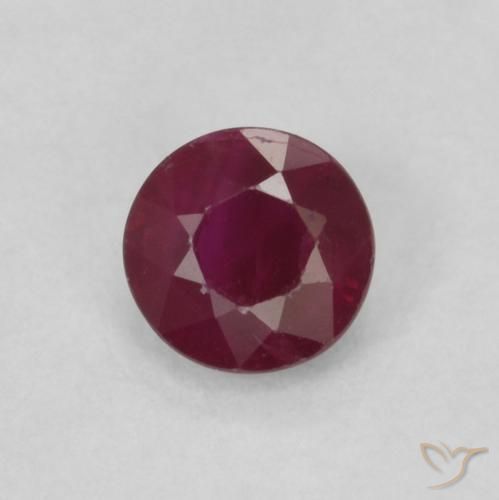 0.29ct Naturel Vin rouge Rubis, Tour, SI