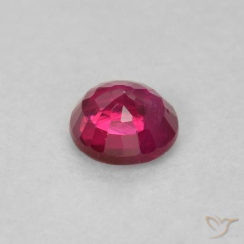 Rubis Rouge Rosâtre naturelle Tour, 0.20 ct, VS