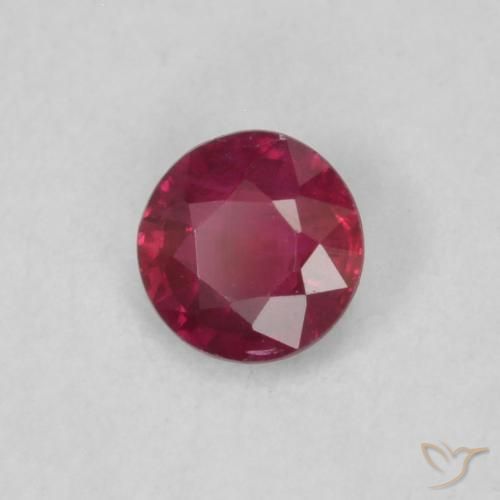 Rubis Vin rouge naturelle Tour, 0.17 ct, VS