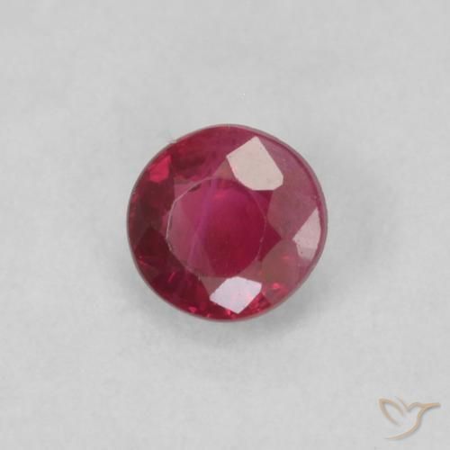 Rubis Rouge confiture naturelle Tour, 0.23 ct, VS