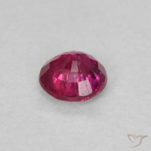Rubis Rouge léger naturelle Tour, 0.19 ct, SI-I1
