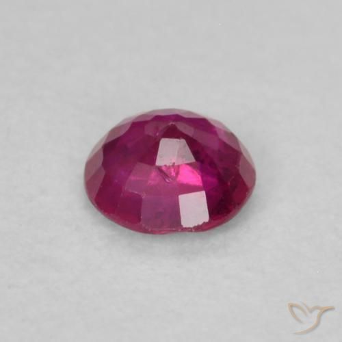 Rubis Vin rouge profond naturelle Tour, 0.25 ct, SI-I1