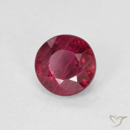 Rubis Vin rouge naturelle Tour, 0.33 ct, SI-I1