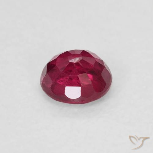 Rubis Rouge foncé naturelle Tour, 0.28 ct, SI-I1