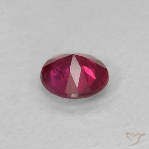 Rubis Rouge moyen naturelle Tour, 0.17 ct, VS-SI