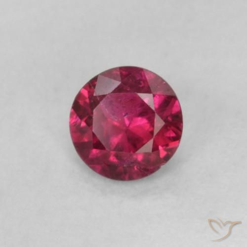 Rubis Vin rouge profond naturelle Tour, 0.18 ct, VS-SI
