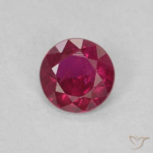 0.16ct Naturel Vin rouge profond Rubis, Tour, VS