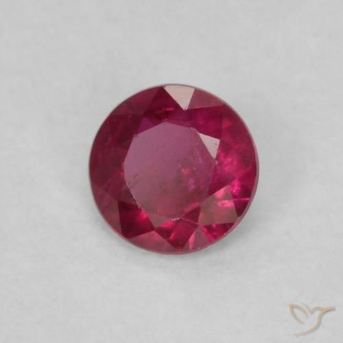 Rubis Vin rouge profond naturelle Tour, 0.16 ct, VS