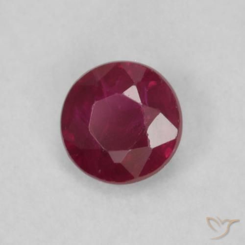 Rubis Vin rouge naturelle Tour, 0.19 ct, VS