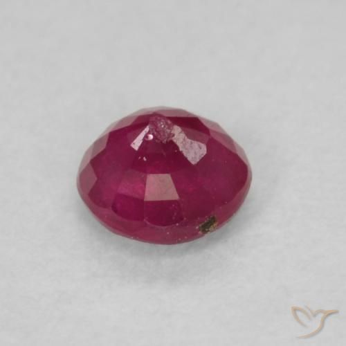 Rubis Rouge Rosâtre naturelle Tour, 0.23 ct, VS