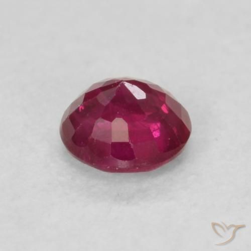 Rubis Medium Dark-Red naturelle Tour, 0.21 ct, VS-SI