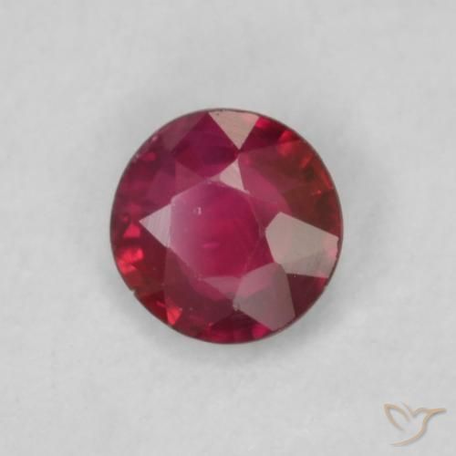 Rubis Vin rouge profond naturelle Tour, 0.16 ct, VS-SI
