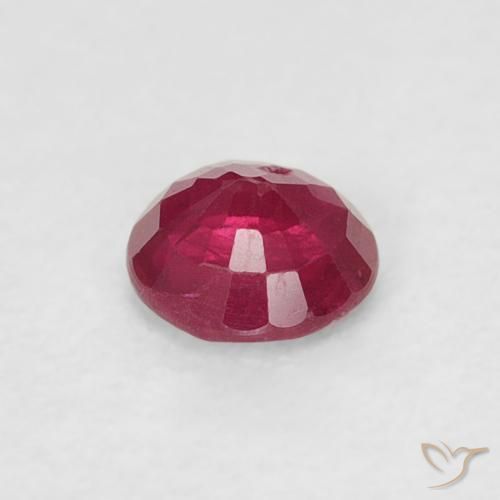 Rubis Rouge Rosâtre naturelle Tour, 0.26 ct, SI-I1