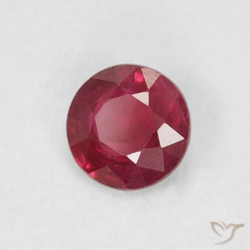 Rubis Rouge moyen naturelle Tour, 0.24 ct, SI-I1