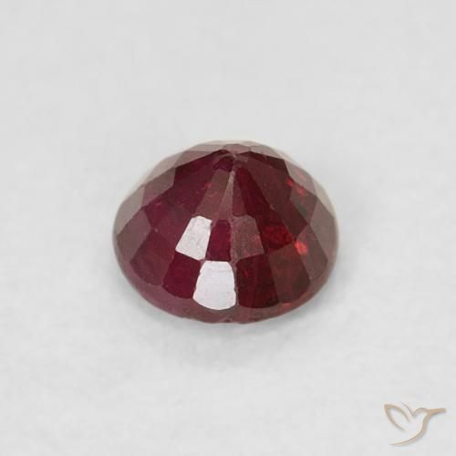 Rubis Rouge foncé naturelle Tour, 0.29 ct, SI-I1