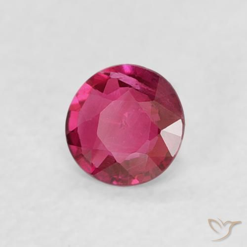 Rubis Medium Dark-Red naturelle Tour, 0.15 ct, VS