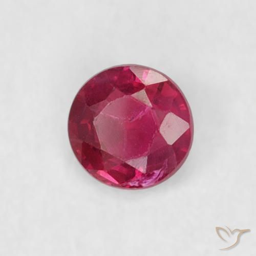 Rubis Medium Dark-Red naturelle Tour, 0.18 ct, SI