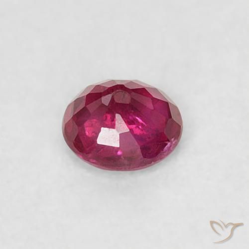 Rubis Medium Dark-Red naturelle Tour, 0.18 ct, SI