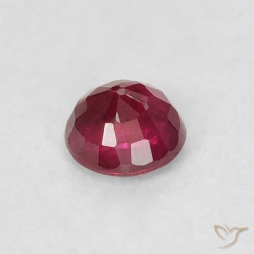 Rubis Medium Dark-Red naturelle Tour, 0.20 ct, VS