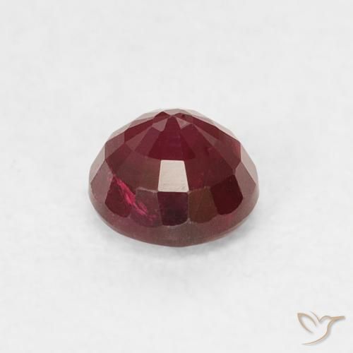 Rubis Rouge foncé naturelle Tour, 0.36 ct, VS