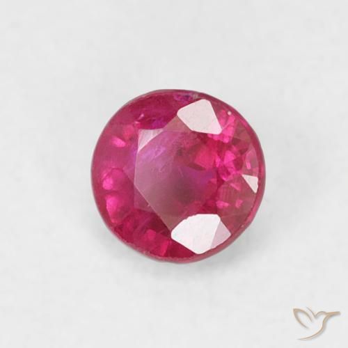 Rubis Rouge léger naturelle Tour, 0.28 ct, SI-I1