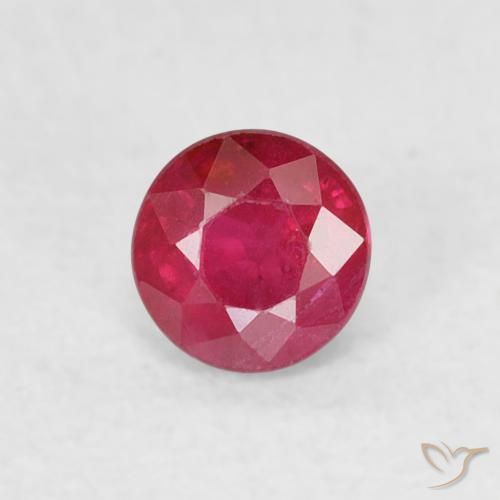 0.33ct Naturel Cramoisi profond Rubis, Tour, SI-I1