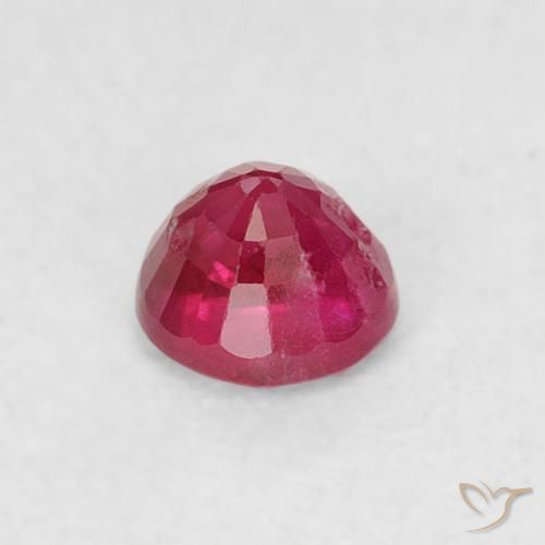 Rubis Cramoisi profond naturelle Tour, 0.33 ct, SI-I1