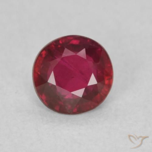0.28ct Naturel Rouge moyen Rubis, Tour, SI