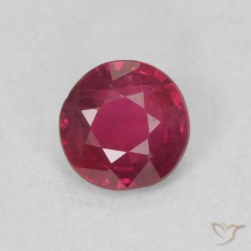0.29ct Naturel Rouge sang Rubis, Tour, SI