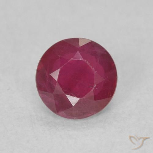0.30ct Naturel Vin rouge Rubis, Tour, SI