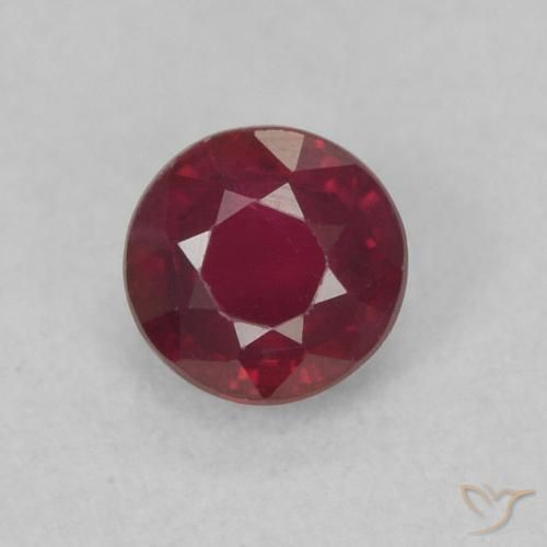 0.37ct Naturel Rouge moyen Rubis, Tour, SI