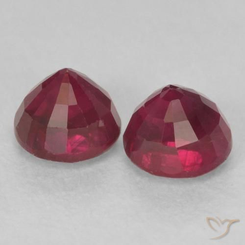 Shop natural 0.72ct Rouge foncé Rubis gems, Tour, from Myanmar at GemSelect. In stock, global shipping!