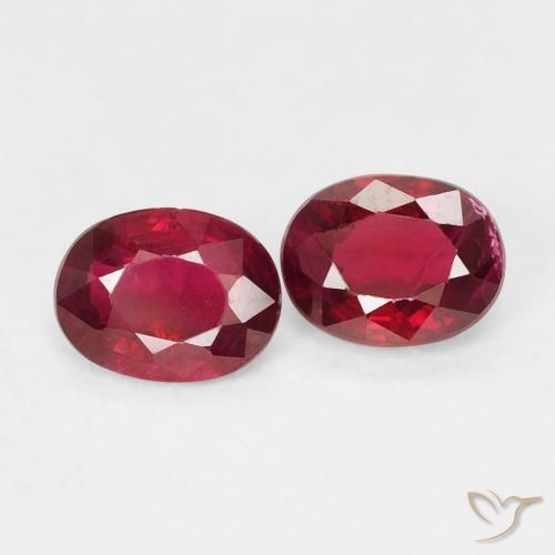 Shop natural 0.90ct Rouge moyen Rubis gems, ovale, from Myanmar at GemSelect. In stock, global shipping!