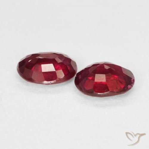 Shop natural 0.90ct Rouge moyen Rubis gems, ovale, from Myanmar at GemSelect. In stock, global shipping!