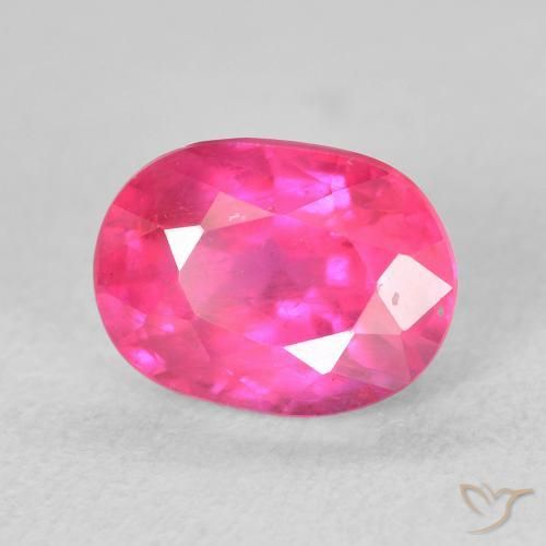 Rubis Magenta profond naturelle ovale, 2.27 ct, VS