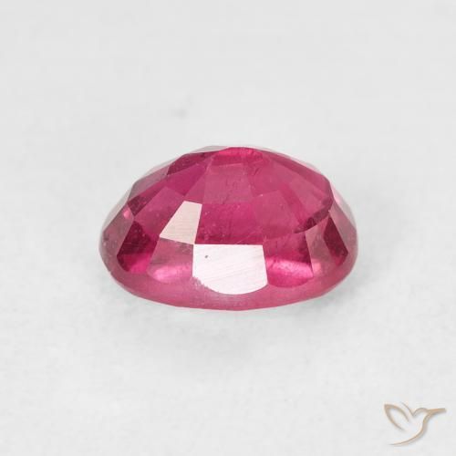 Rubis Rose foncé naturelle ovale, 1.59 ct, VS