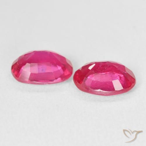 Shop natural 3.10ct Medium Dark-Pink Rubis gems, ovale, from Mozambique at GemSelect. In stock, global shipping!