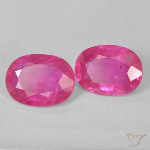 Shop natural 3.08ct Medium Dark-Pink Rubis gems, ovale, from Mozambique at GemSelect. In stock, global shipping!