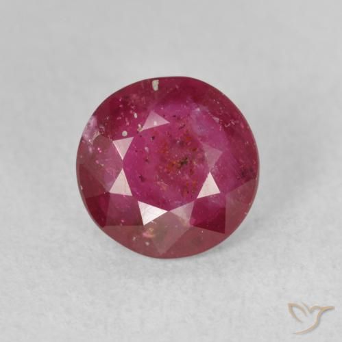 1.88ct Naturel Rouge Rosâtre Rubis, Tour, VS-SI