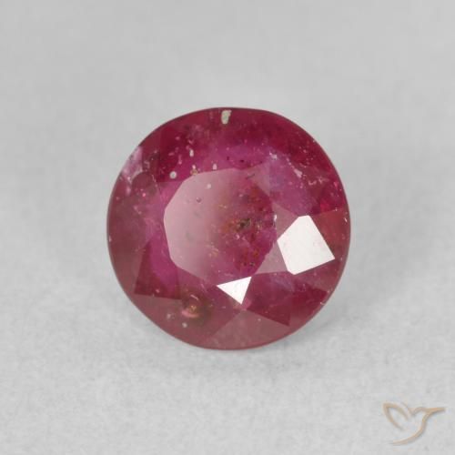 Rubis Rouge Rosâtre naturelle Tour, 1.88 ct, VS-SI