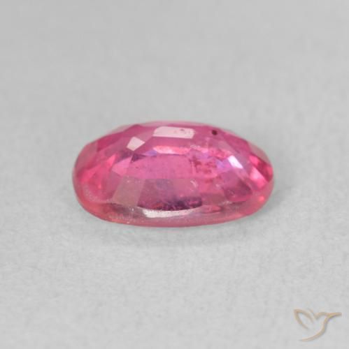 Rubis Medium Dark-Pink naturelle ovale, 1.63 ct, VS-SI