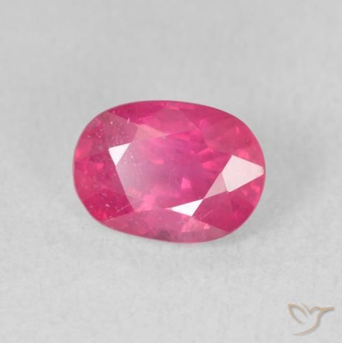 Rubis Magenta profond naturelle ovale, 1.83 ct, VS-SI